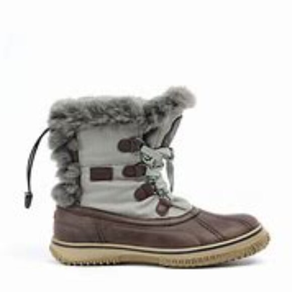 Pajar $185 Icepick Boot Dark Brown Grey Euro Sz 42 NWT! - Picture 1 of 2